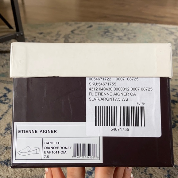 Anthropologie, designer; Etienne Aigner camo flats - Picture 2 of 11